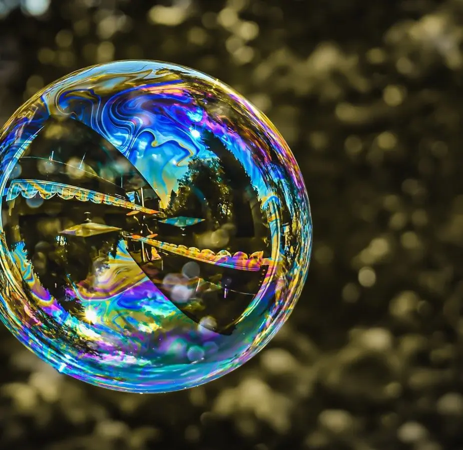 Soap Bubble representing software development